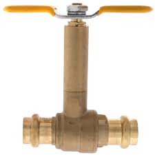 Press Long Bonnet Ball Valve (Lead Free)