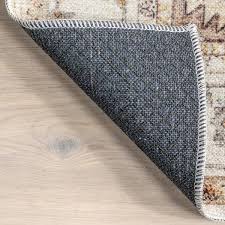 Hadleigh Persian Machine Washable Beige Oriental Runner Rug