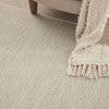 Courtyard Ivory Silver Area Rug