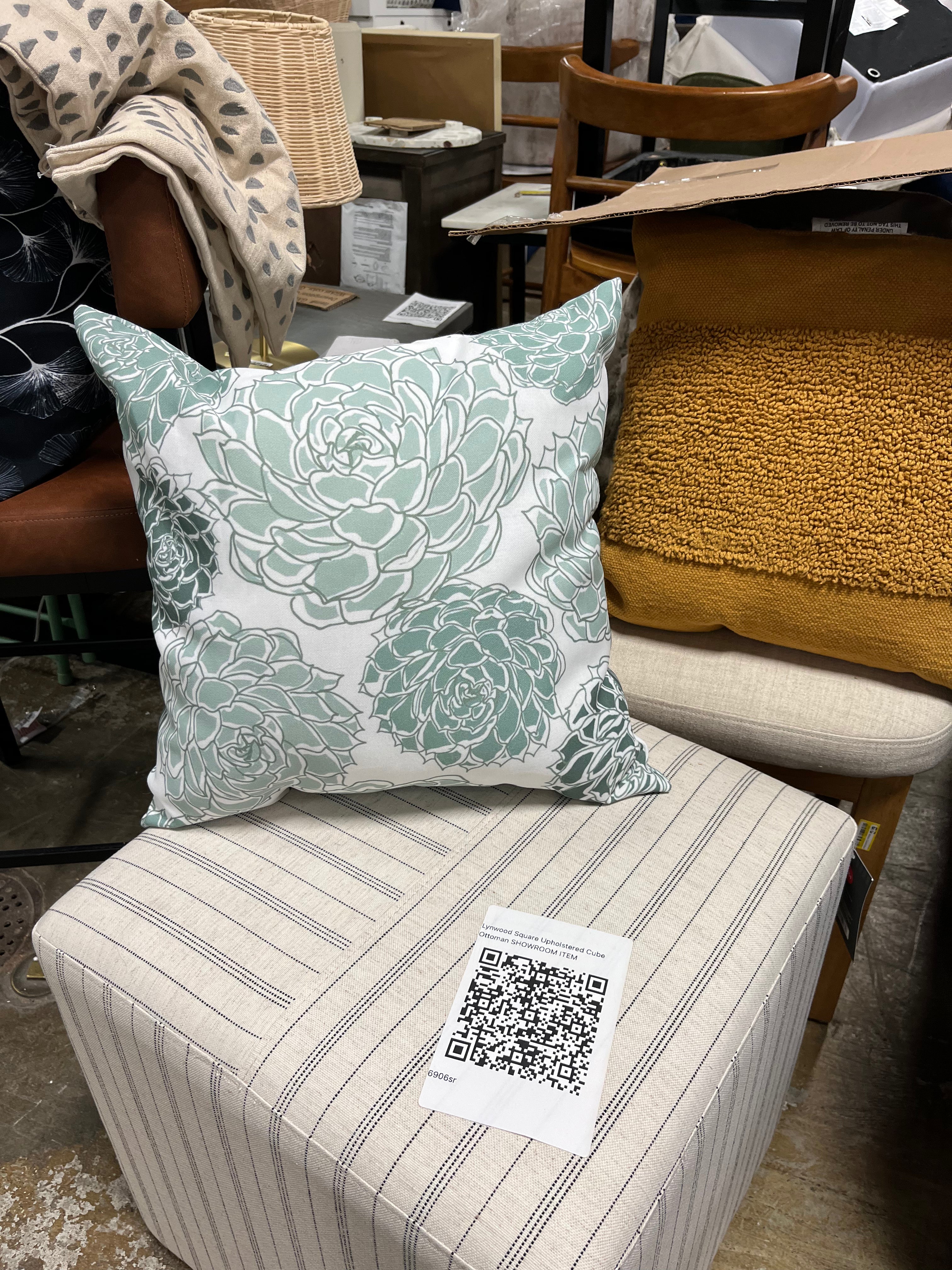 Floral Frolic Floral Indoor/Outdoor Reversible Throw Pillow