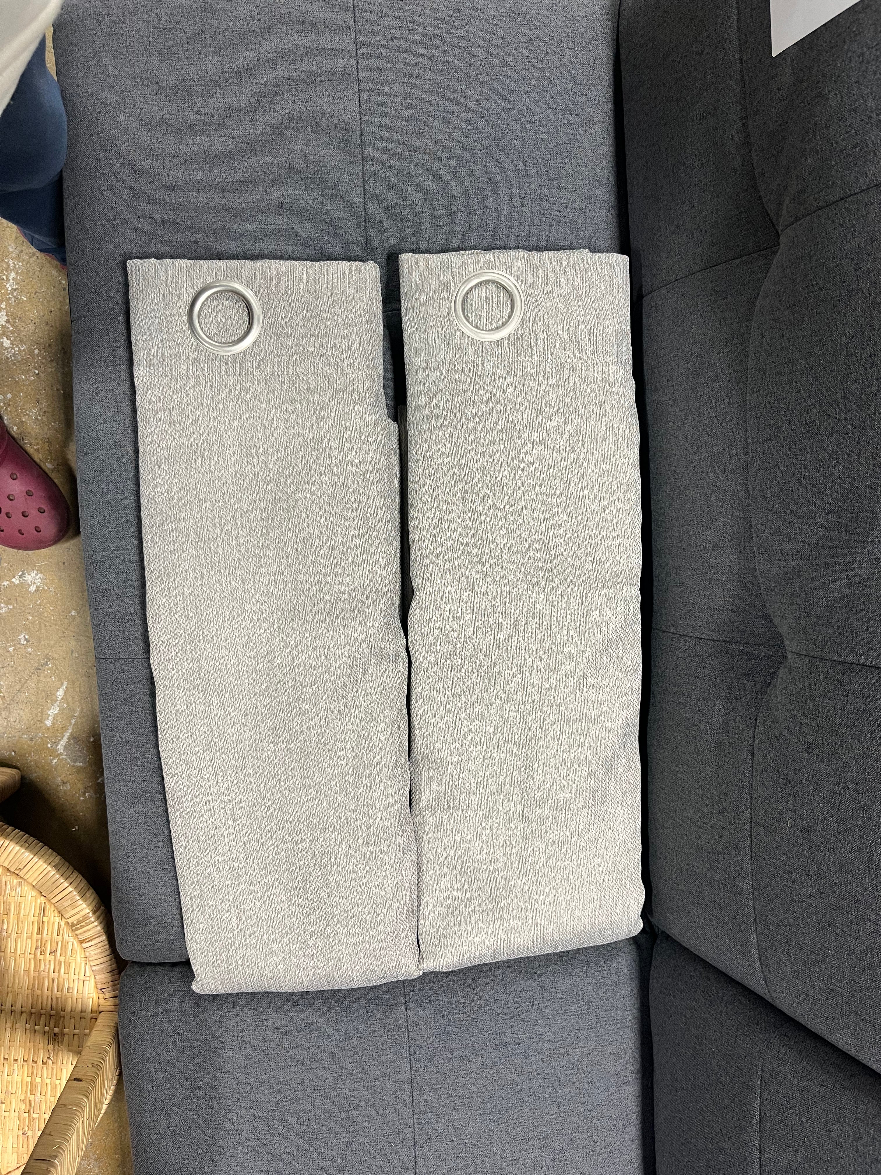 Mullet Polyester Blackout Curtain Pair