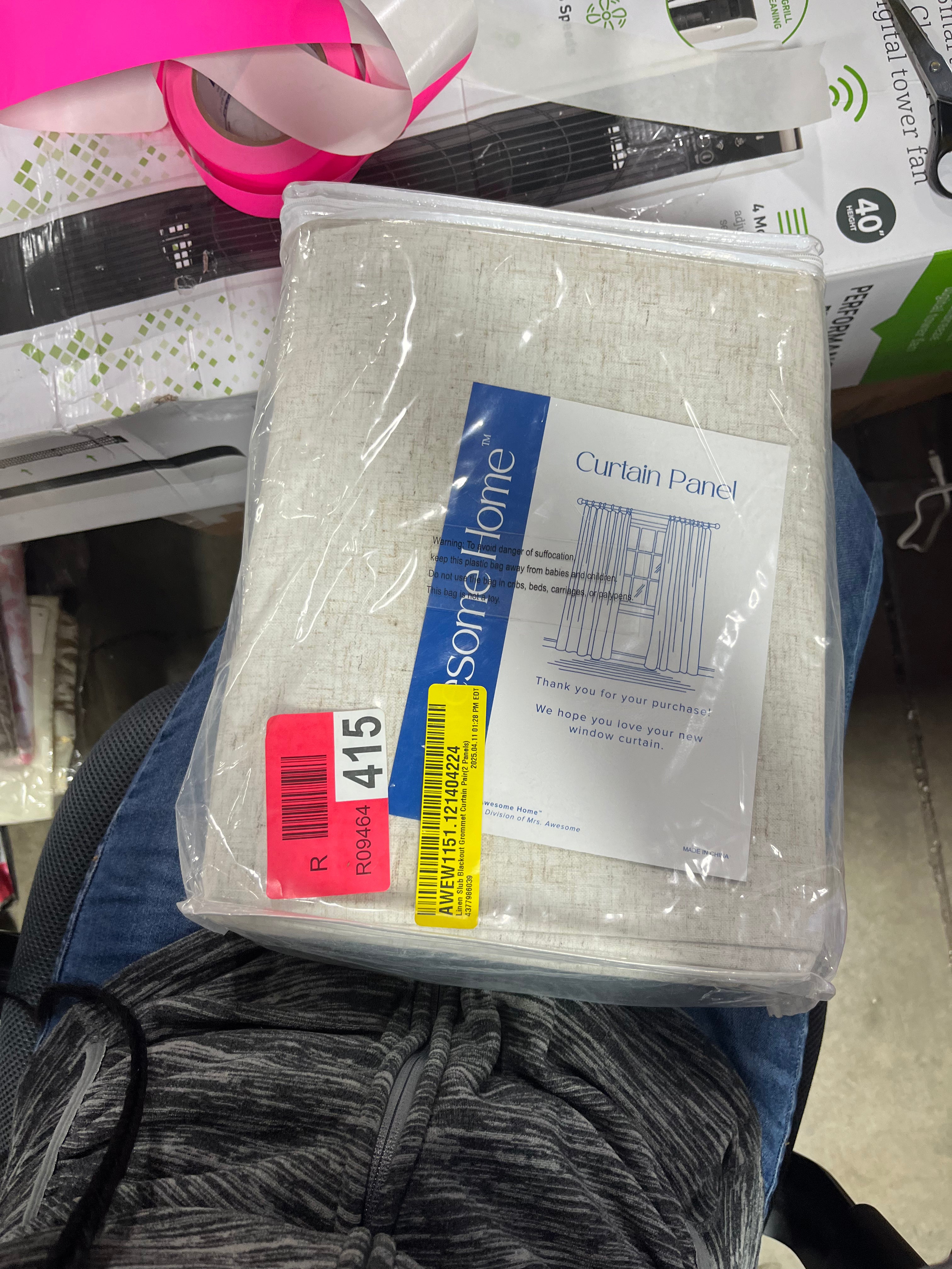 Linen Blackout Grommet Curtains Thermal Insulated & Room