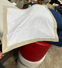 Washed Linen Quilted Sham Euro
