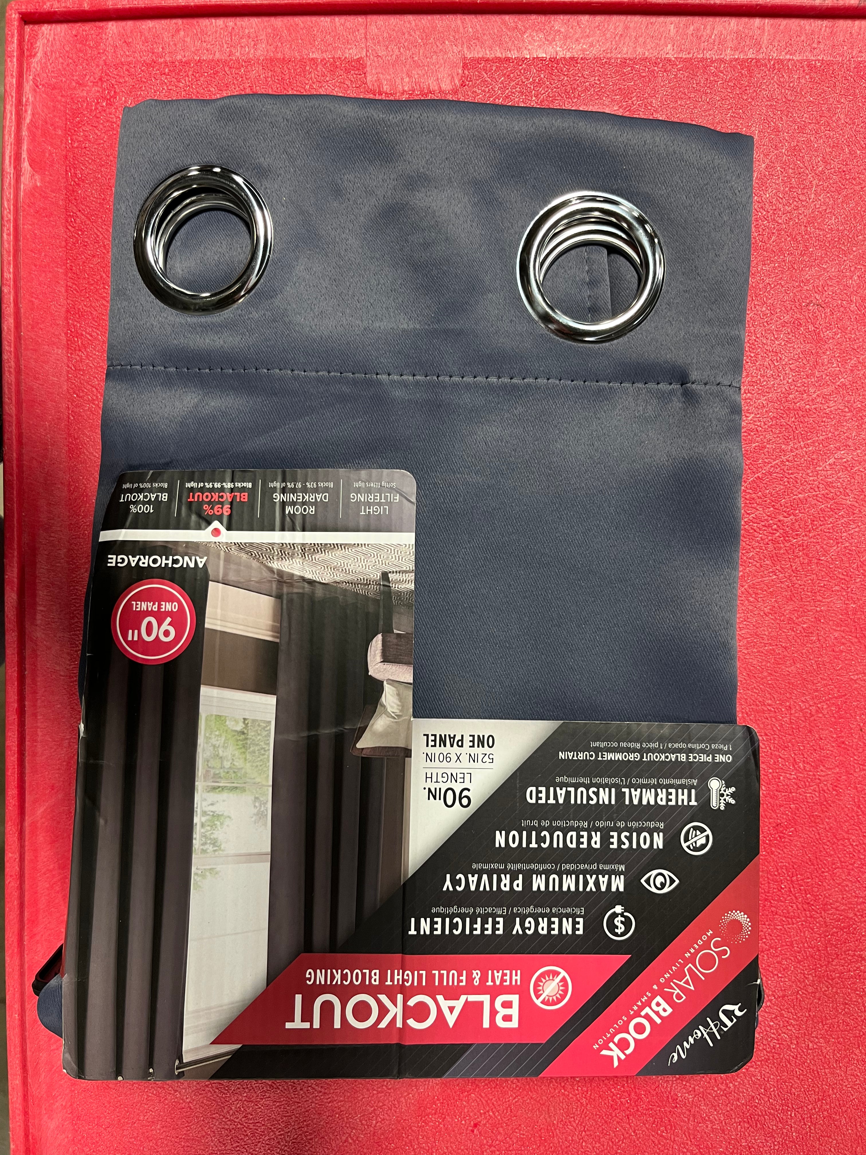 Corpuz Polyester Blackout Single Curtain Single Panel