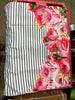 Allyson Johnson Bold Floral and Stripes Pillowcase
