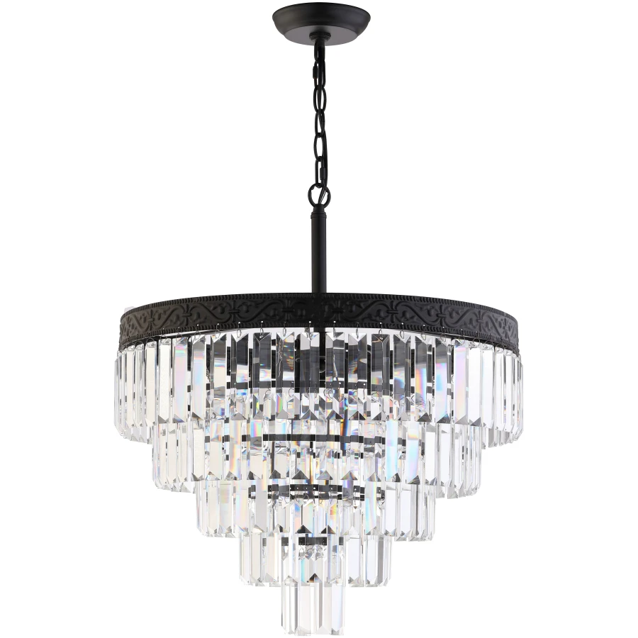 Wyatt 4 Light LED Crystal Mini Chandelier with Crystal Embellishments