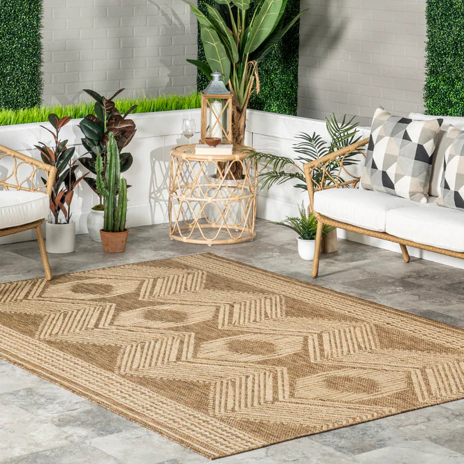 Ranya Tribal Indoor/Outdoor Area Rug 9'6"x12'