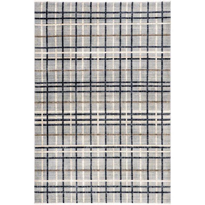 Abilene Rustic Plaid Area Rug 5'x7' 10"