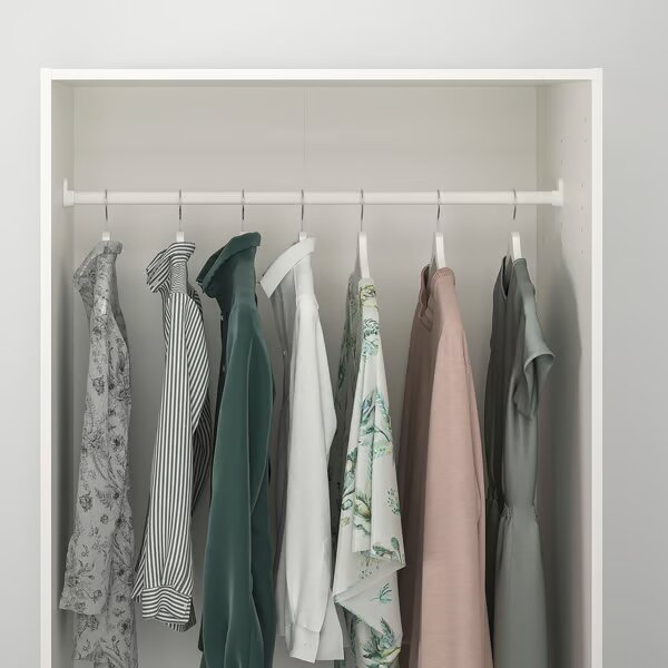 Wardrobe With 2 Doors, White