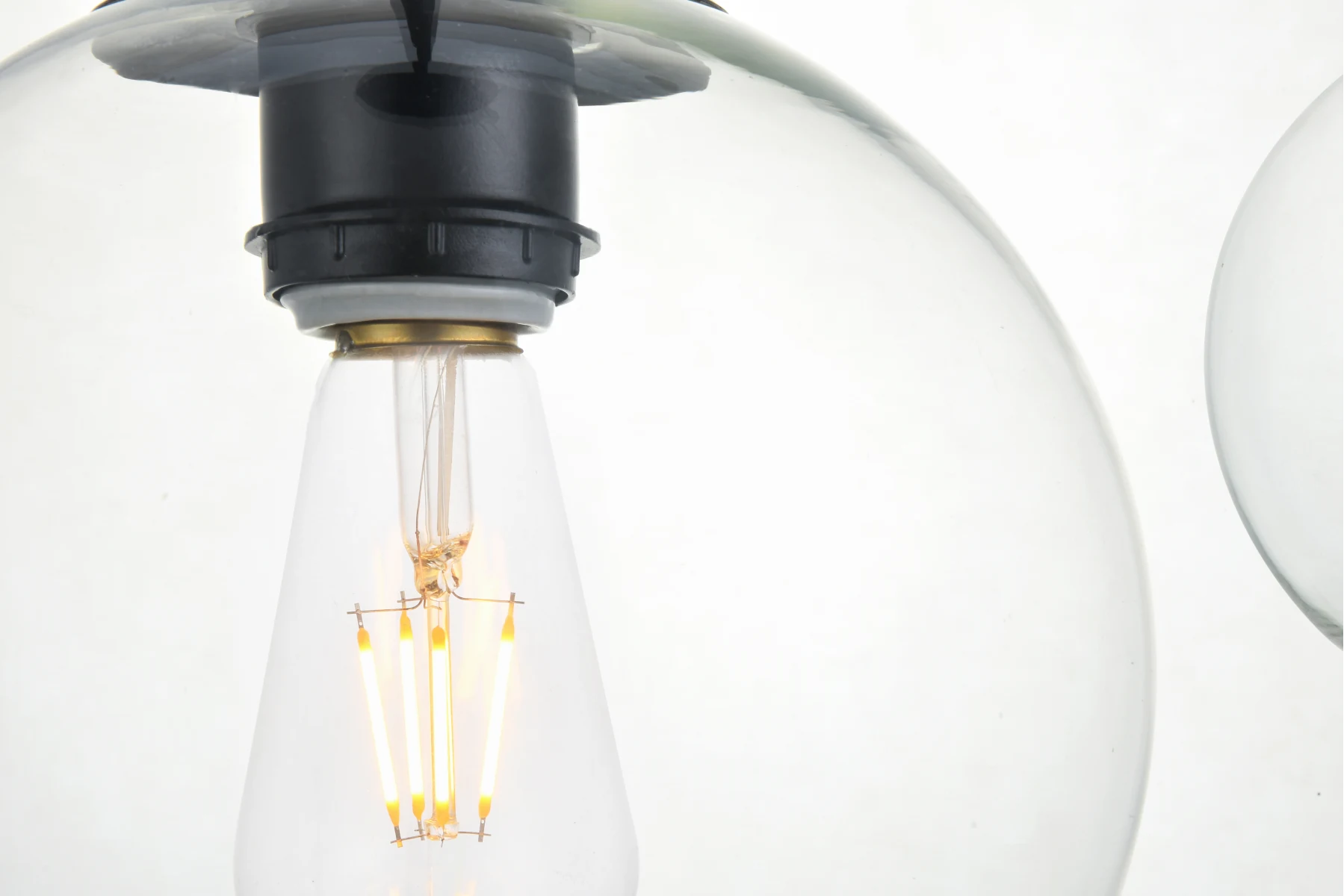 Baxter 3 Light Wide Linear Pendant