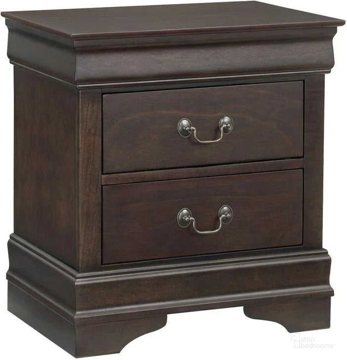 2 Drawer Warden Dark Brown Nightstand