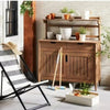 Divided Metal Multipurpose Garden Caddy Cream