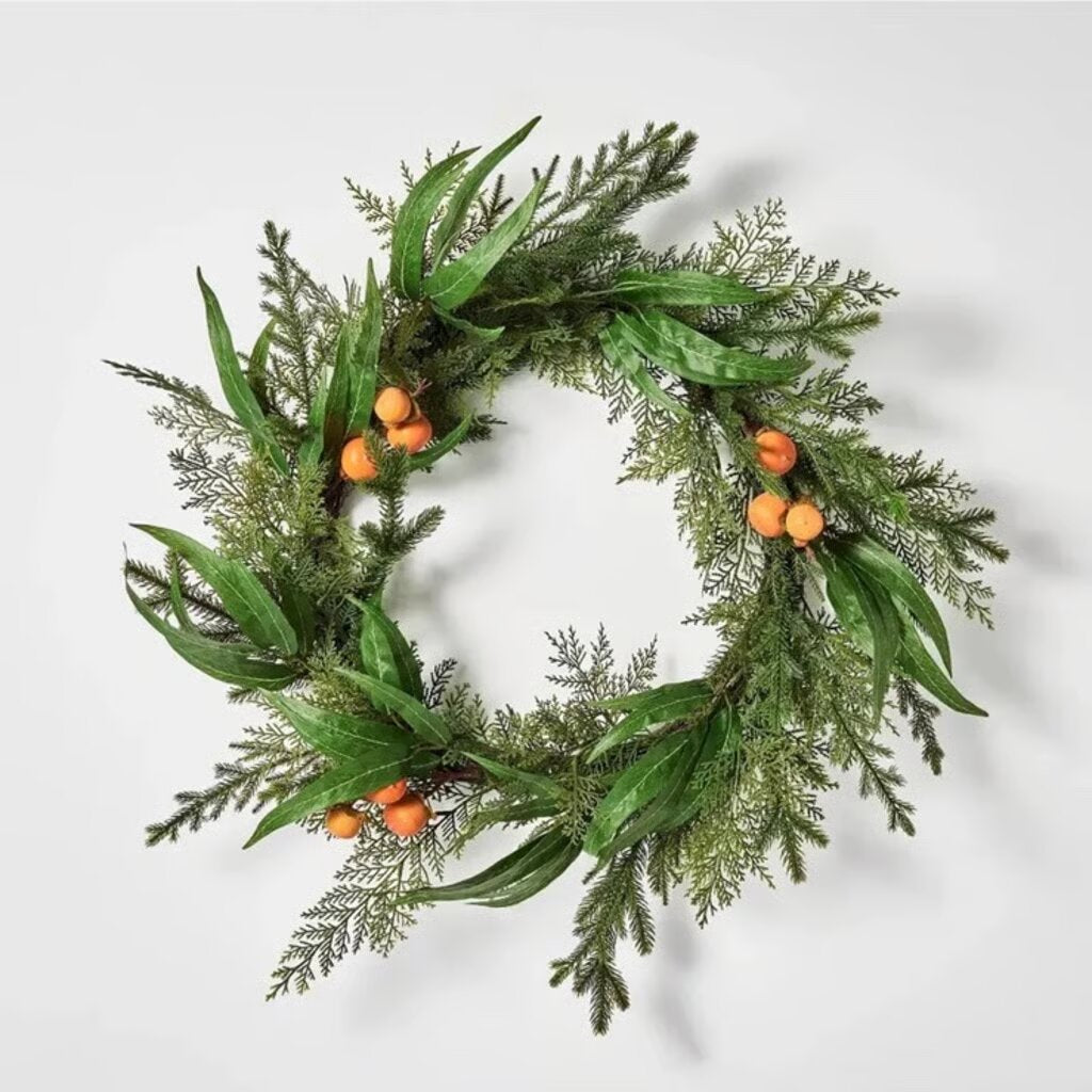 WREATH WITH ORANGES