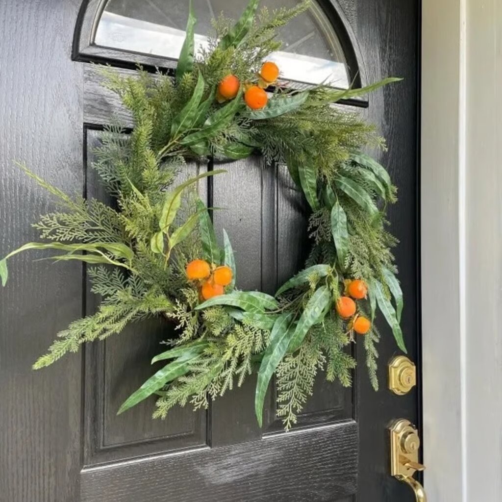 WREATH WITH ORANGES