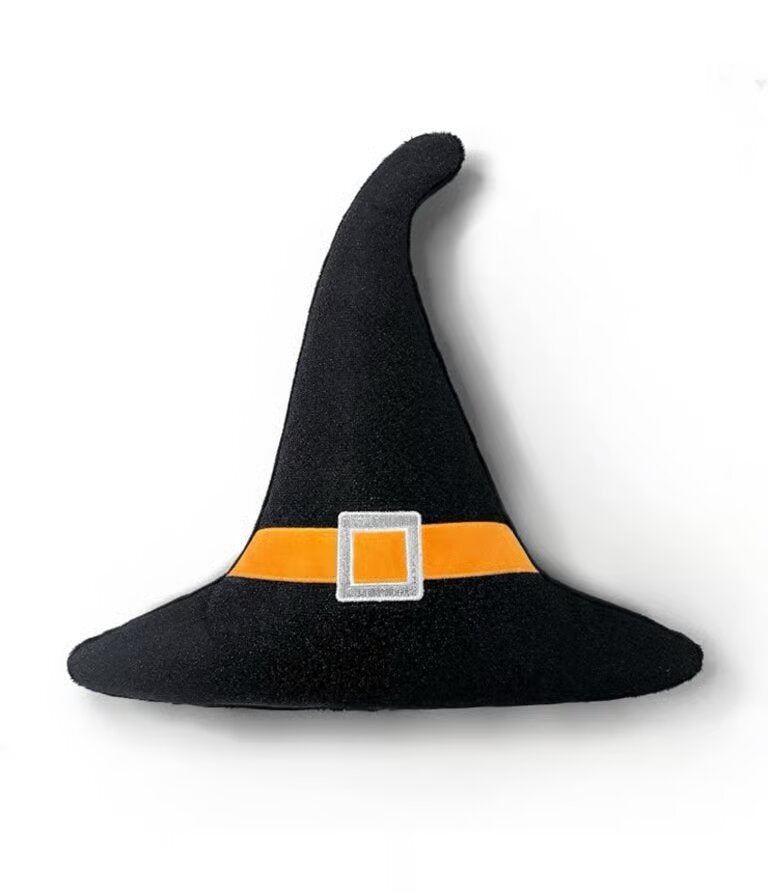 Halloween Witches Hat Accent Pillow
