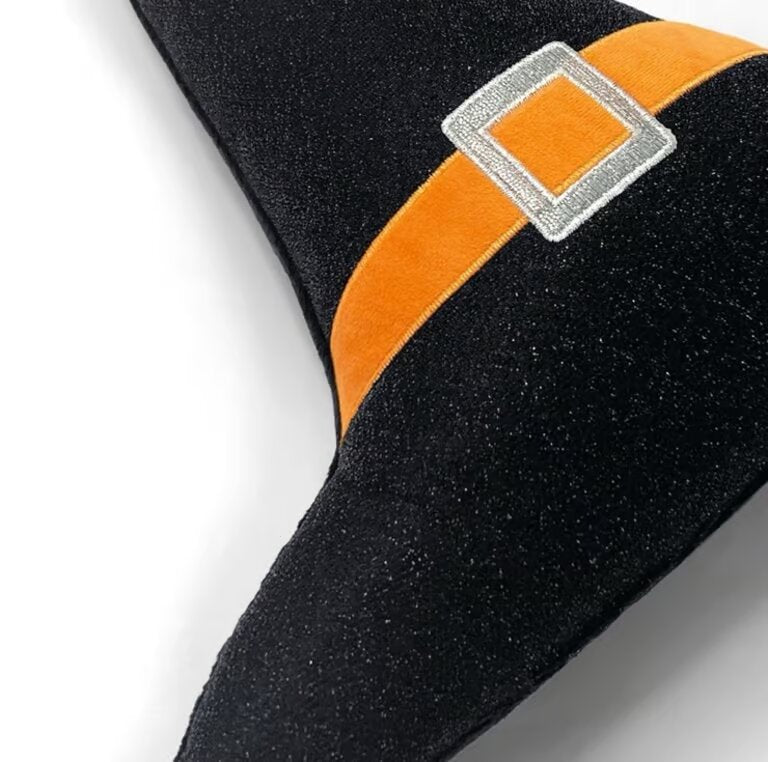 Halloween Witches Hat Accent Pillow
