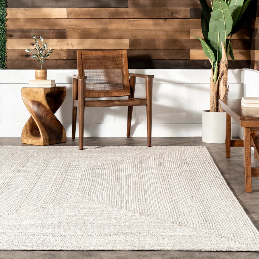 Rowan Braided Texture Indoor/Outdoor Area Rug