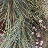 Faux Needle Pine & Snowberry Christmas Wreath with Bells