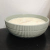 55oz Large Ceramic Nutmeg & Amber Candle Gray