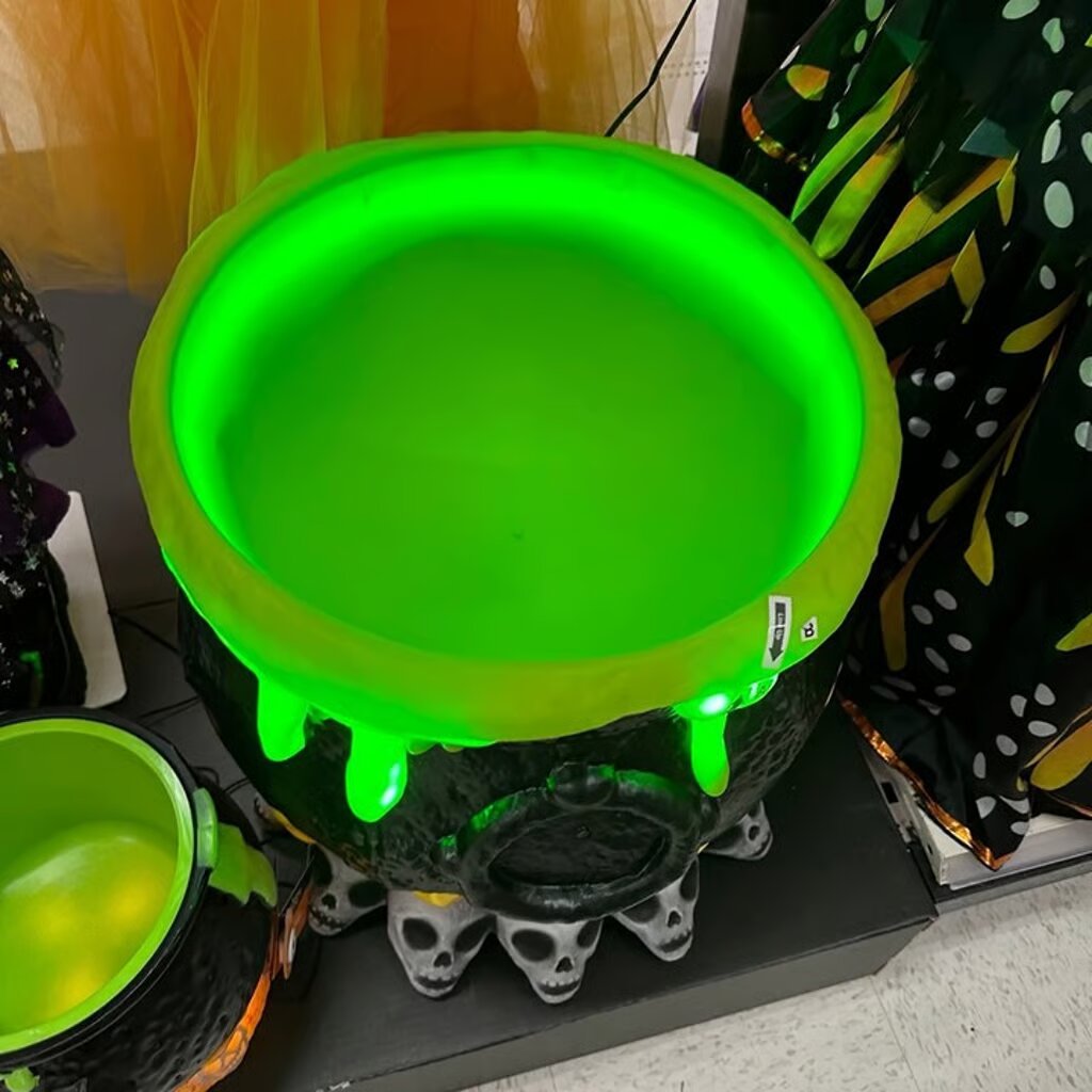 Halloween Large Light Up Cauldron