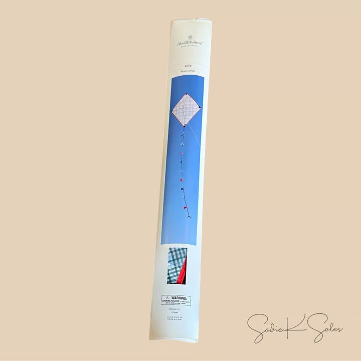 Diamond Kite Green/Blue Plaid