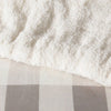 3pc King Traditional Cozy Faux Shearling Comforter and Sham Set - Full/Queen