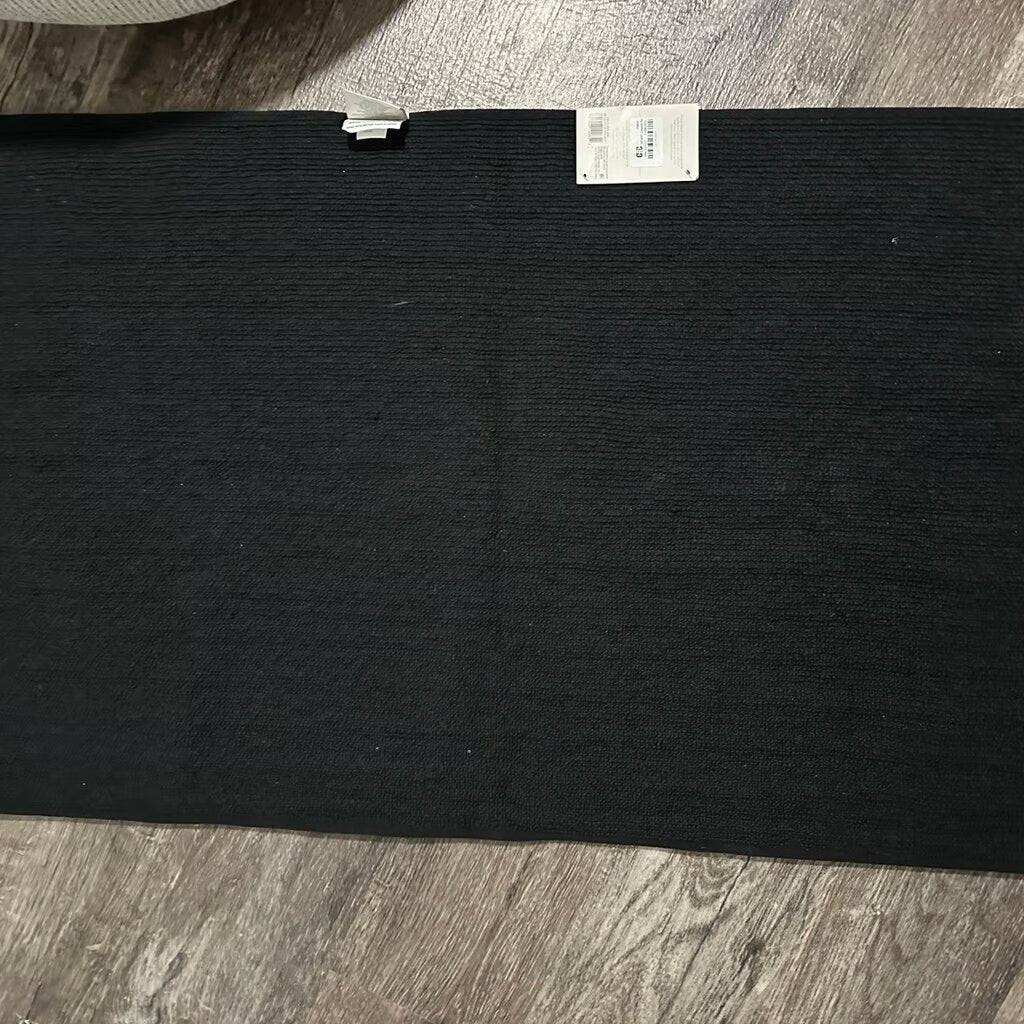 Casaluna Bath Rug - Black