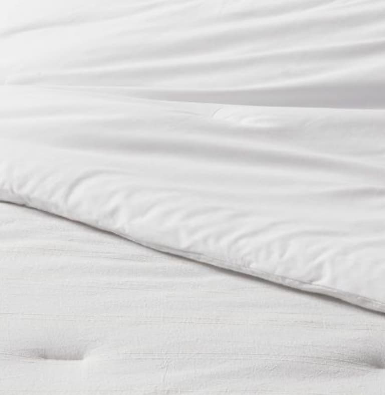 Simple Woven Stripe Comforter Set