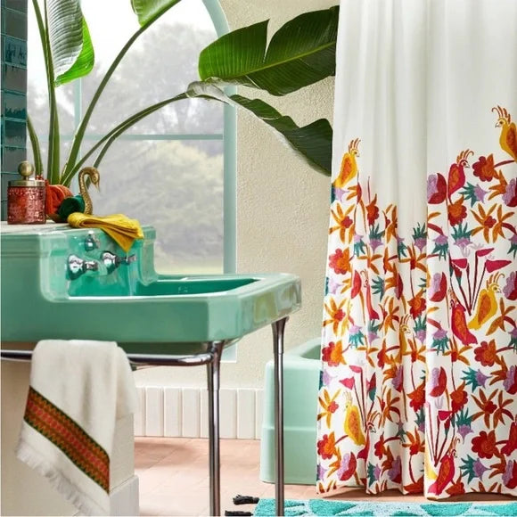 Bird Shower curtain