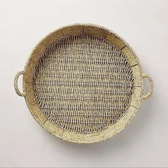 Scalloped Rattan Planter Basket – Salvage & Co Indy