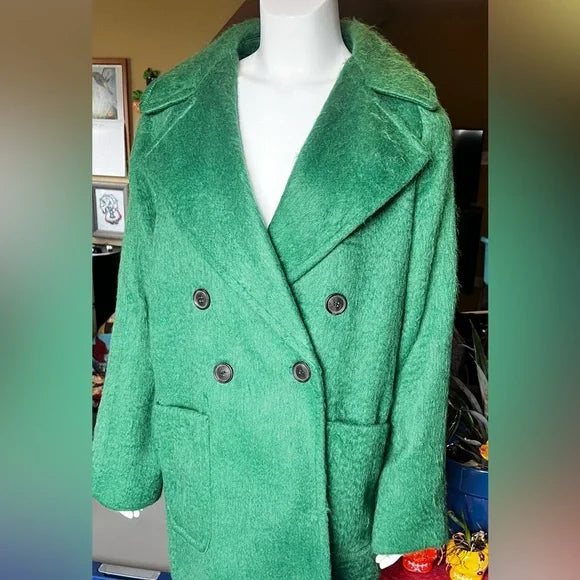 A New Day fuzzy Peacoat