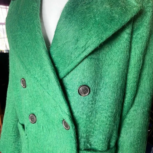 A New Day fuzzy Peacoat