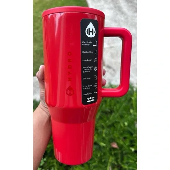 LIMITED EDITION HydroJug Traveler, RED SHINE