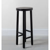 Shaker Accent Drink Table Black