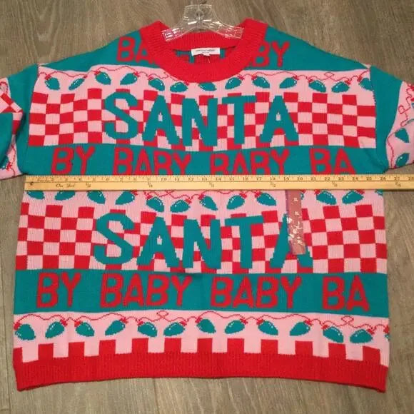 Ugly Christmas Sweater Baby Baby Santa Baby Themed 1X