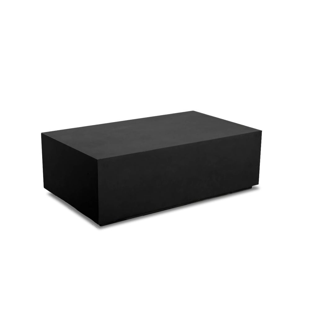 Mason Long Rectangular Coffee Table - Onyx