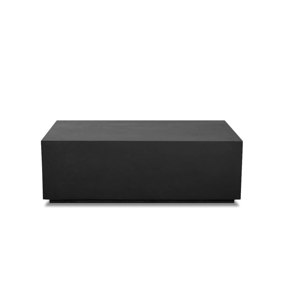 Mason Long Rectangular Coffee Table - Onyx