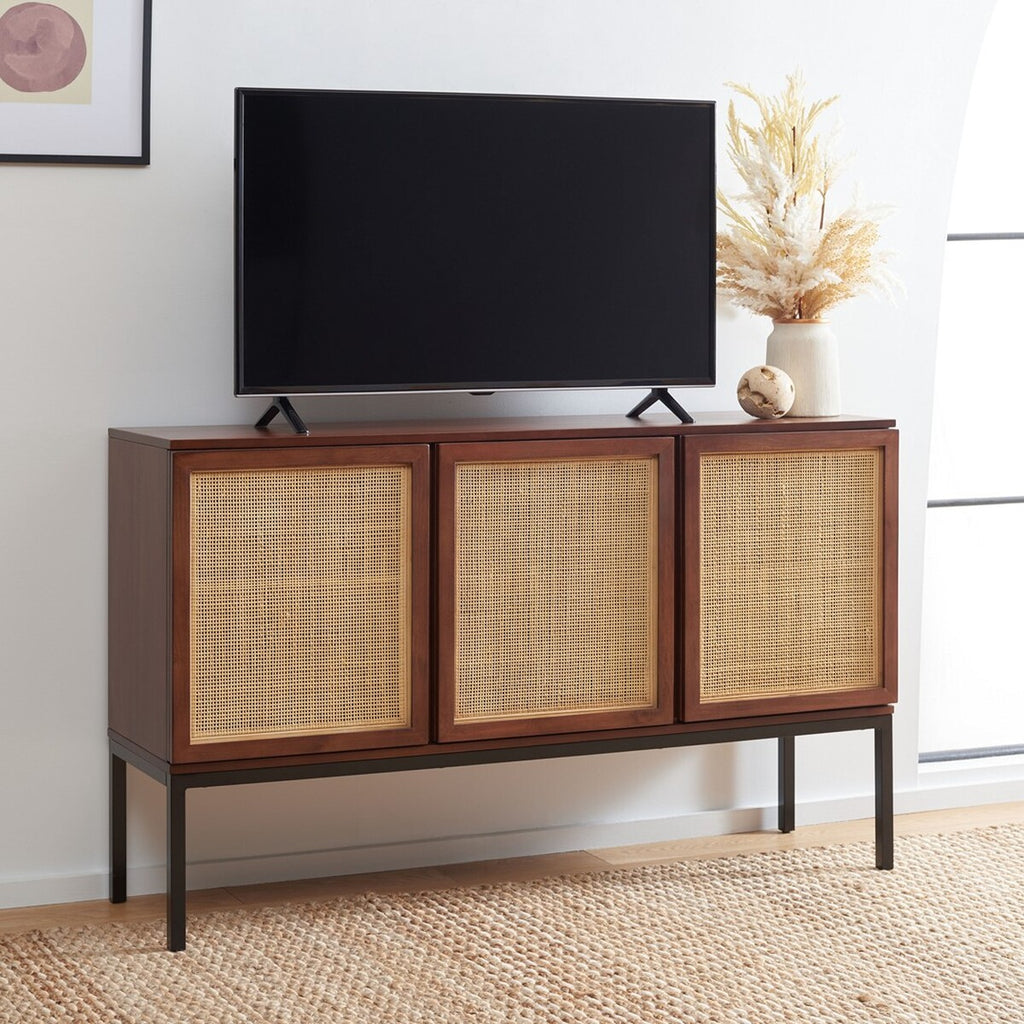 Zadie 2 Shelf Rattan Sideboard