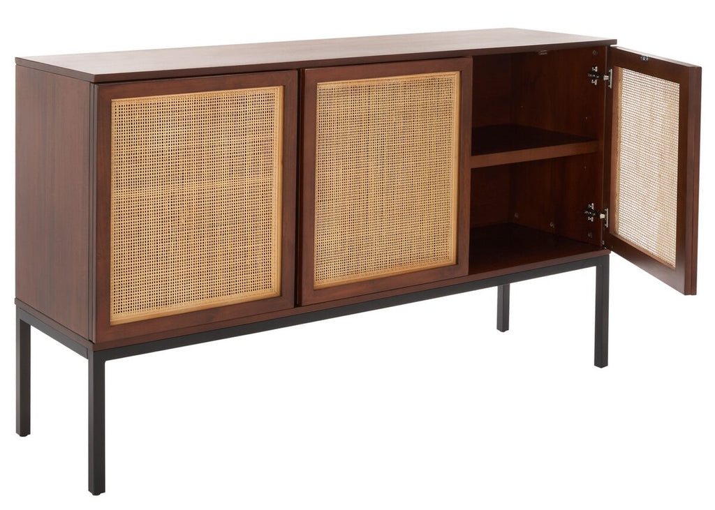 Zadie 2 Shelf Rattan Sideboard