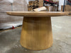 Wooden Round Pedestal Coffee Table