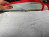 Bold Stripe Picnic Blanket Cream/Light Blue/Red