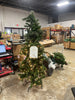 Pre-lit Slim Virginia Pine Artificial Christmas Tree Multicolor Lights