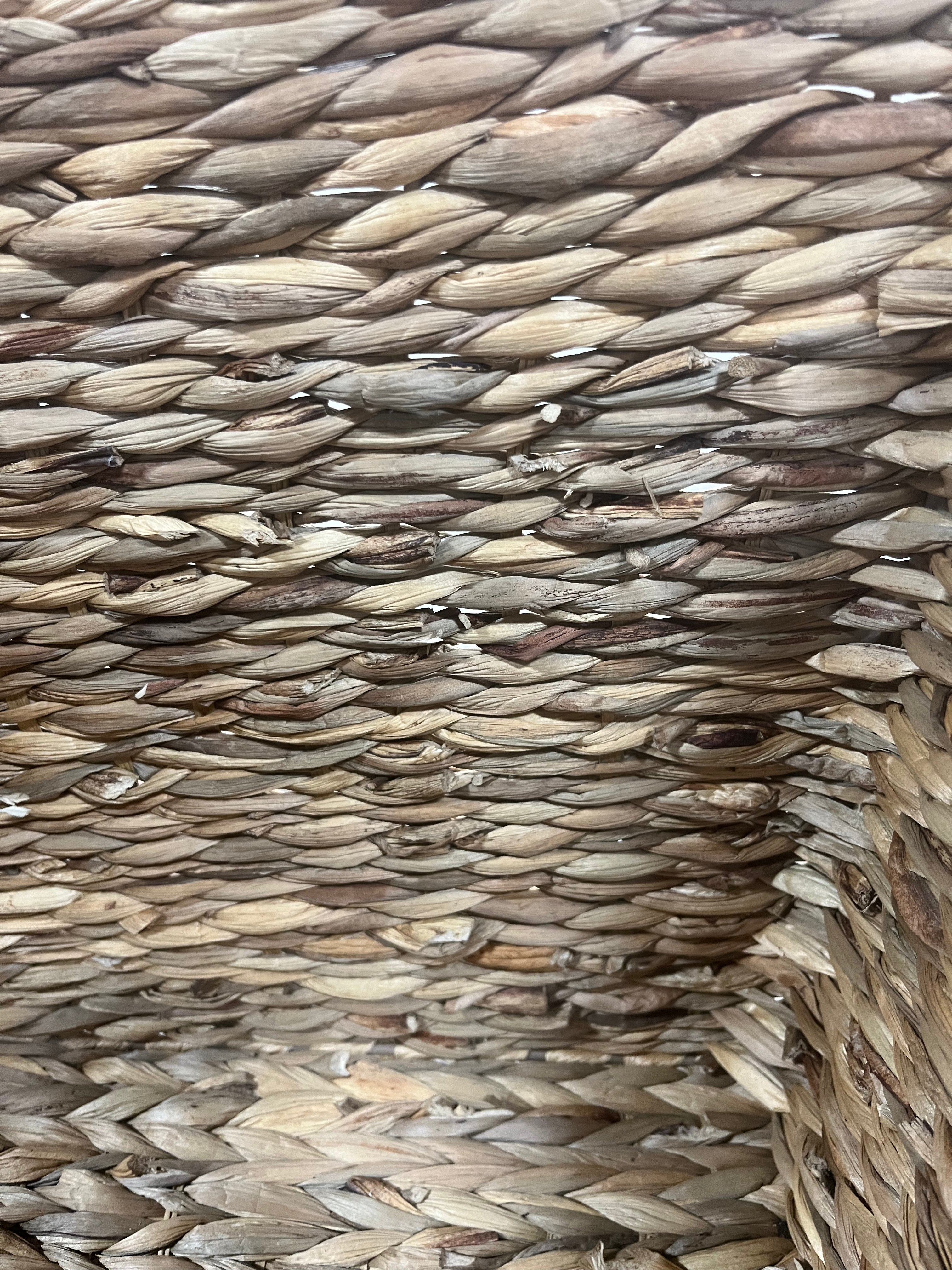 XL Woven Water Hyacinth Basket