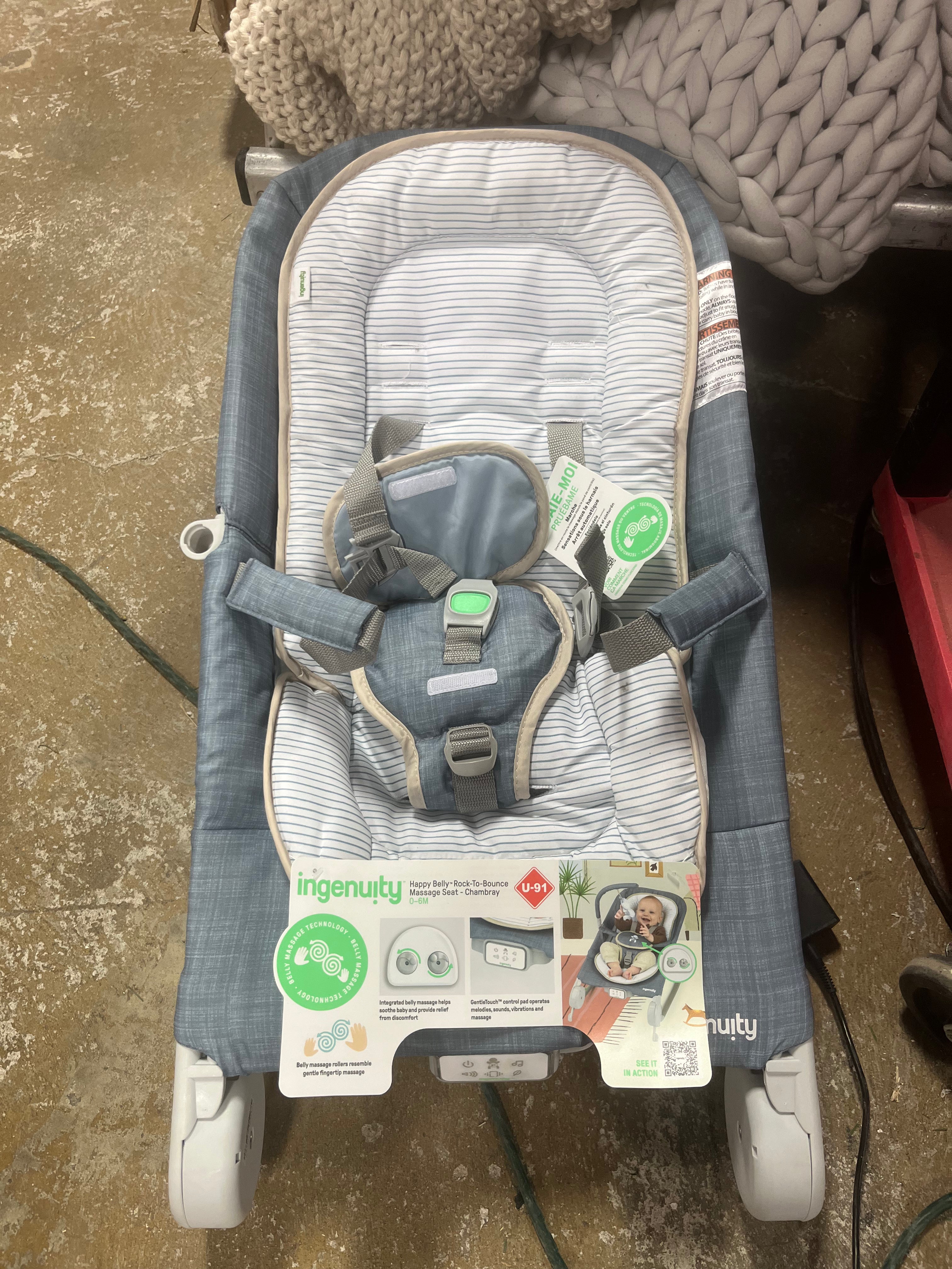 Happy Belly Baby Bouncer Seat and Rocker