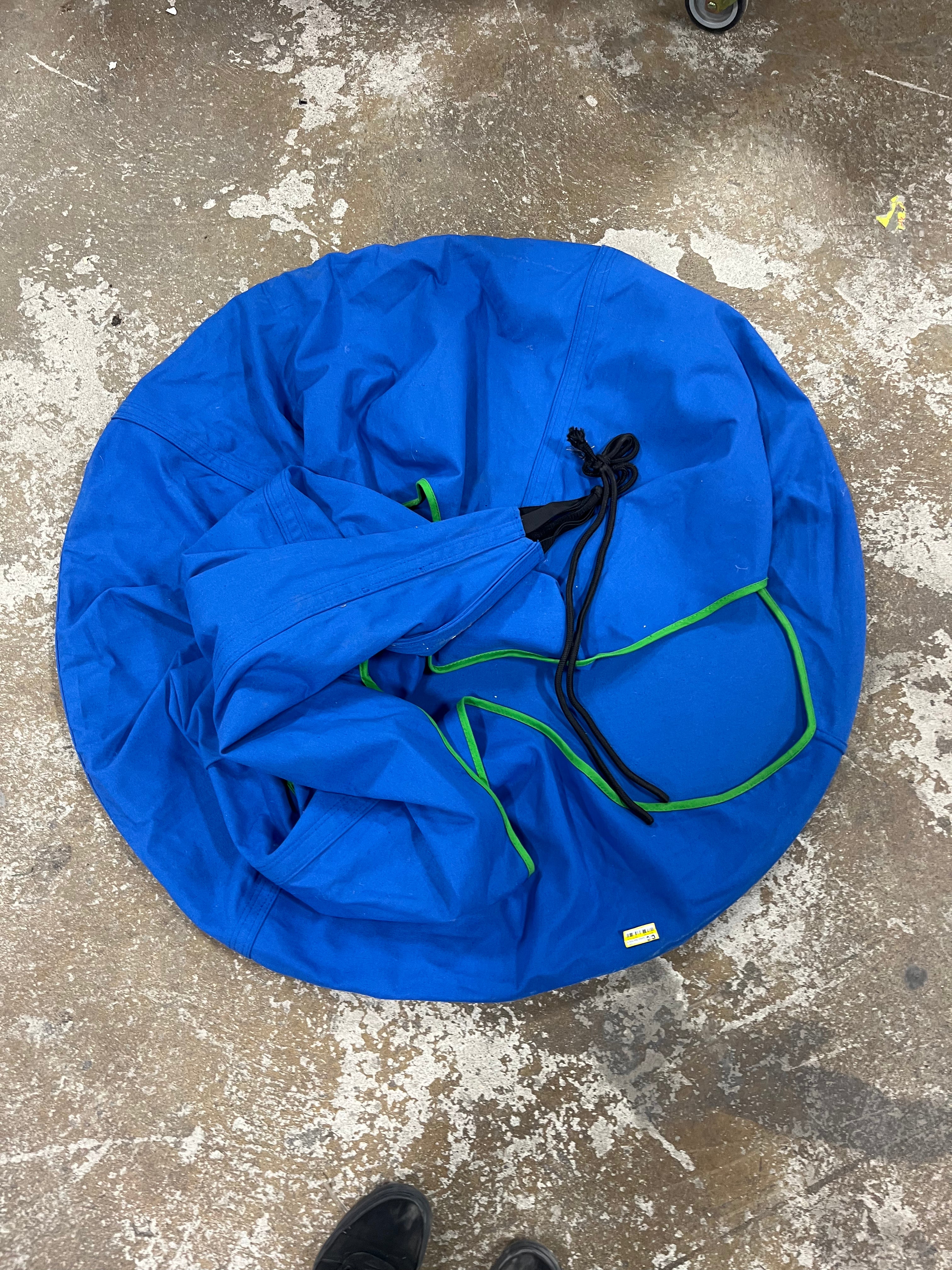 Blue Kids Nest Swing - Tree Tent Sensory Swing for Kids Indoor Outdoor Use