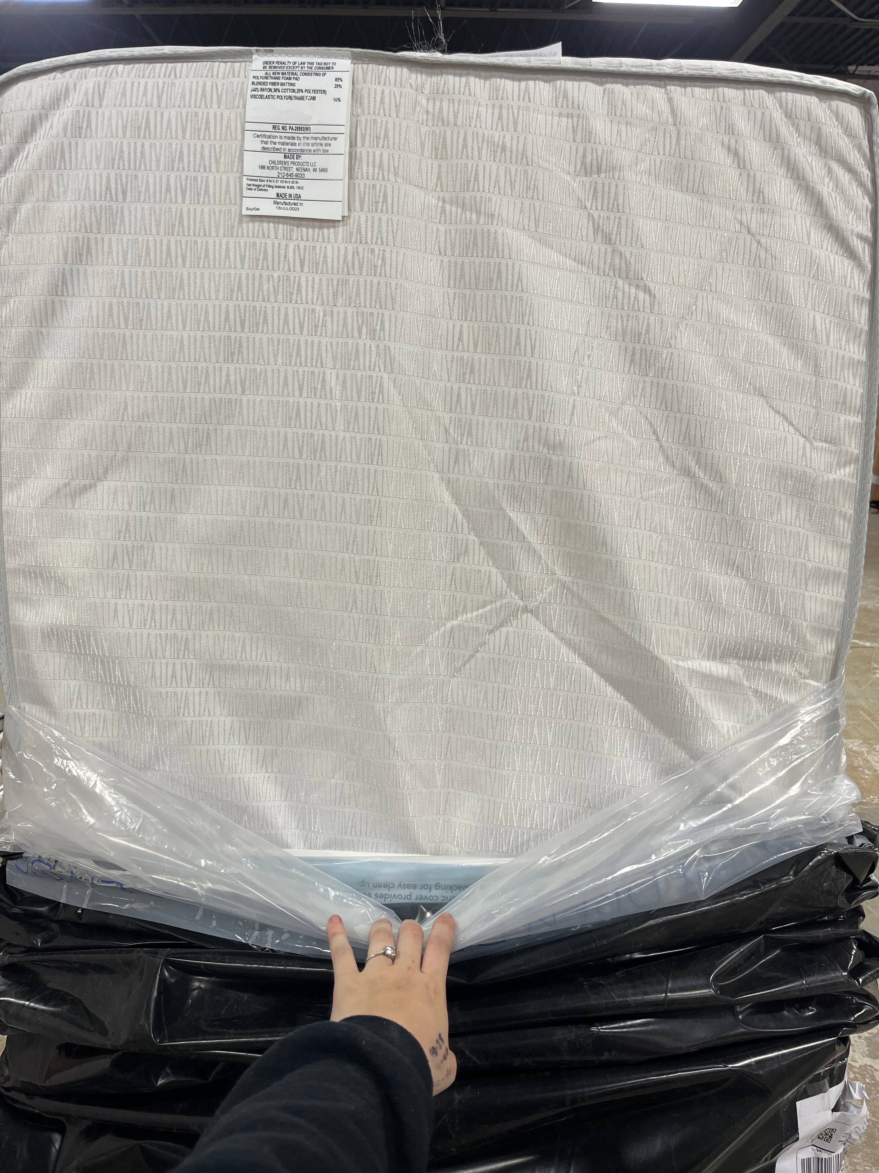 2-Cool 2-Stage Crib And Toddler Mattress