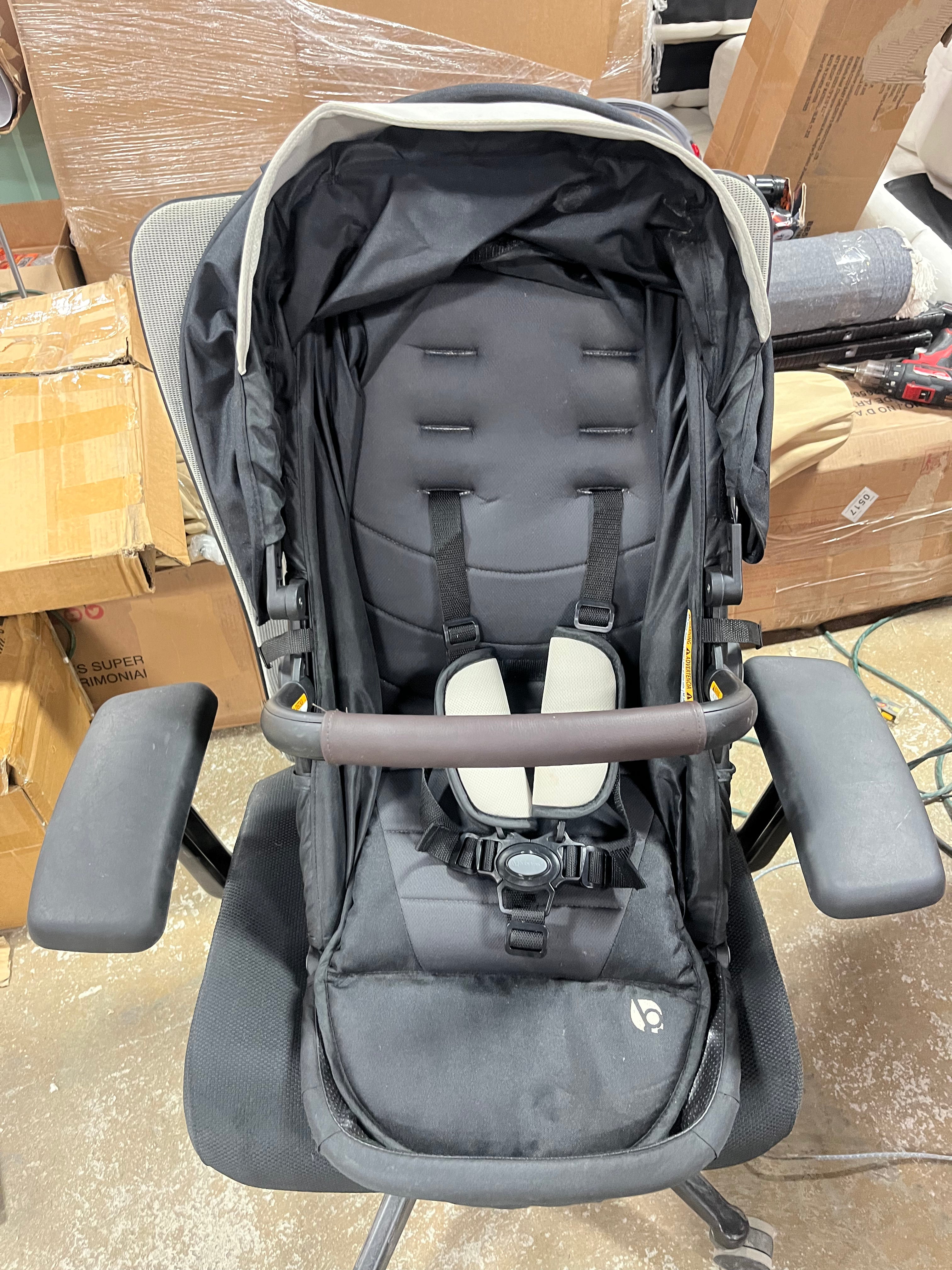 Single to Double Modular Stroller Travel System