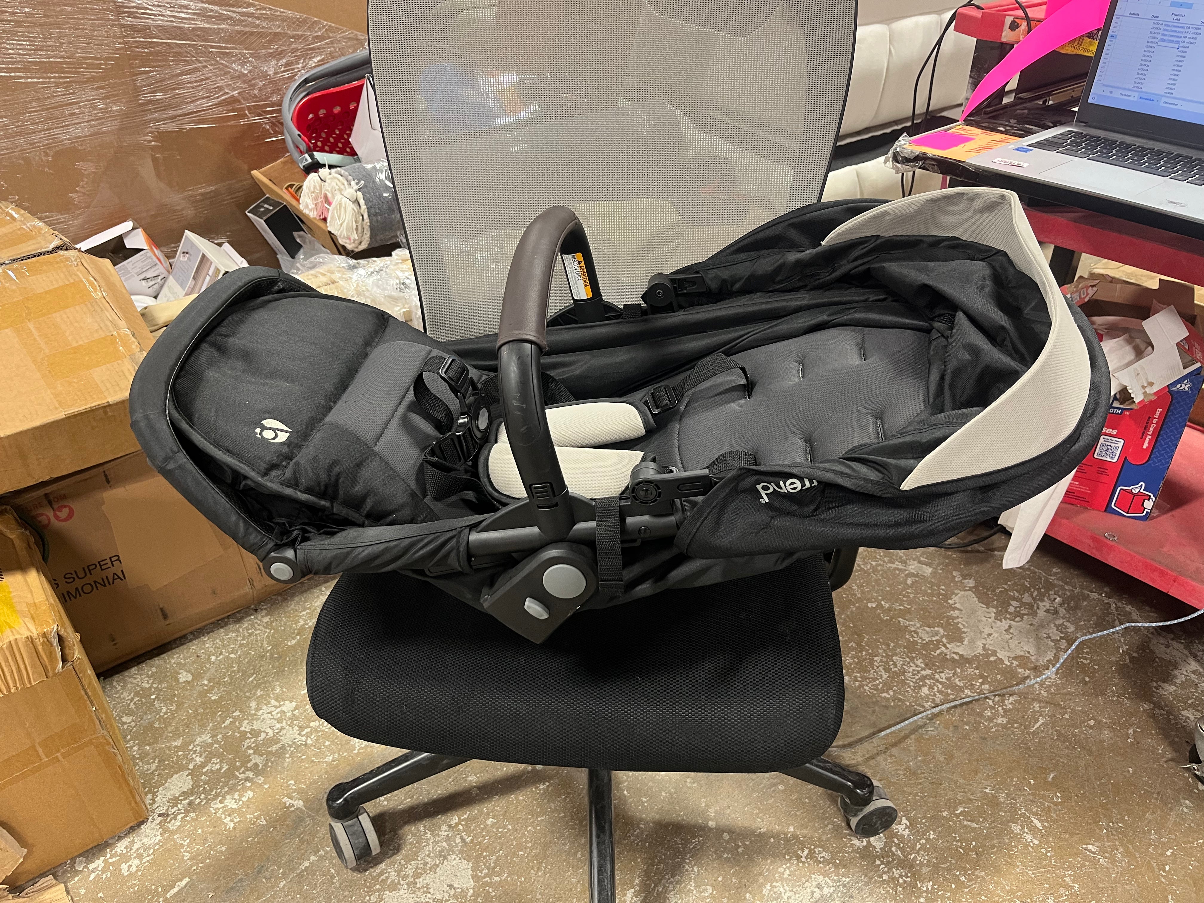Single to Double Modular Stroller Travel System