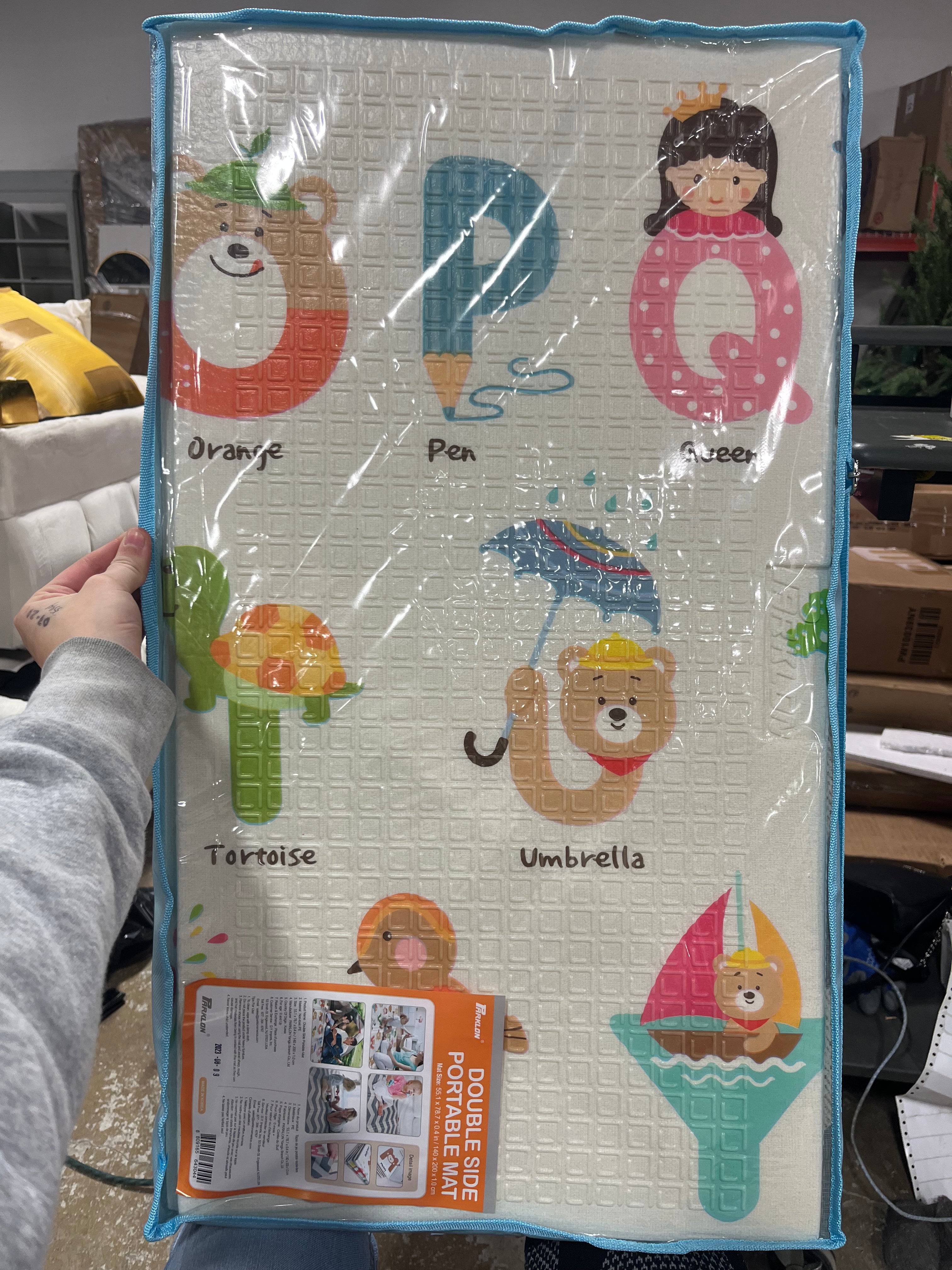 ABC Double-Sided Folding Play Mat