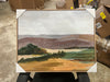 Landscape Framed Canvas Natural